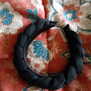 Black padded headband